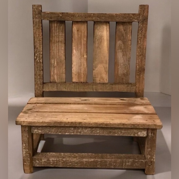 Hobby Lobby Wooden‎ Display Chair Bench - Picture 2 of 4